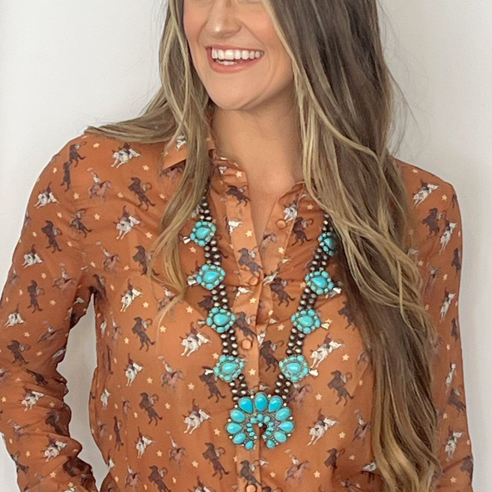Fashion Jewelry - Cowhide and Conchos