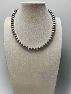8mm Sterling Pearl Necklace - 18 inch - The Classic pearl necklace