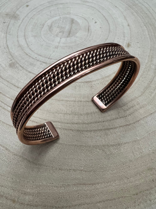 Elaine Tahe Copper Bracelet