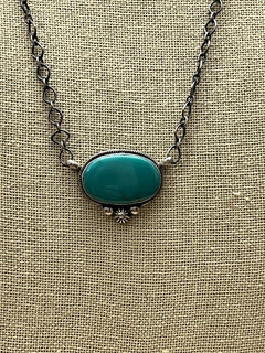 Kathleen Livingston Turquoise & Sterling Silver Necklace