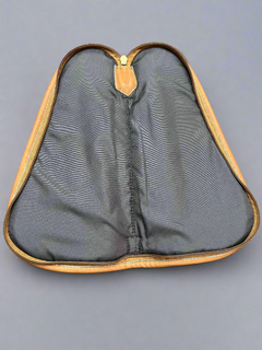 Tricolor Cowhide Gun Case with Handle