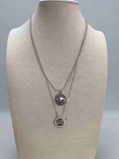 Western Petite Buffalo Coin Necklace - 18 inch