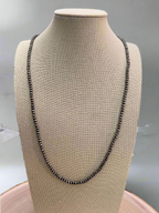 4mm Faux Pearl Necklace - 28 inch
