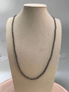 4mm Faux Pearl Necklace - 28 inch