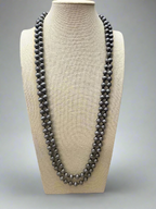 Faux Pearl Necklace - 60 inch!