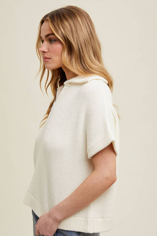 Agave Half - Zip Sweater - large remaining - Cowhide and Conchos