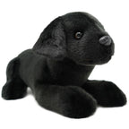Blythe The Black Lab | 17 Inch Stuffed Animal Plush - Cowhide and Conchos