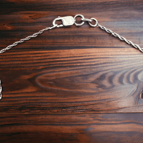 Brass & Sterling Cactus Desert Scenery Pendant with Kingman Turquoise and chain - Cowhide and Conchos