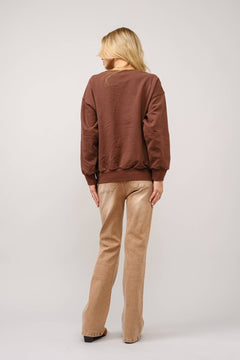 Bull Rider Embroidered Sweatshirt - large remaining - Cowhide and Conchos