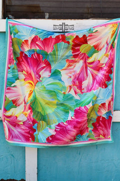 Coastal Wild Rag - Cowhide and Conchos