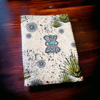 Concho Valley Regular Can Koozie - Cowhide and Conchos