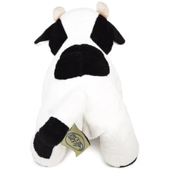 Coraline The Cow Stuffed Animal - 7 inch plush - Cowhide and Conchos