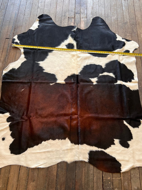 Cowhide Rug - 6' by '5 - Cowhide and Conchos
