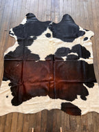 Cowhide Rug - 6' by '5 - Cowhide and Conchos