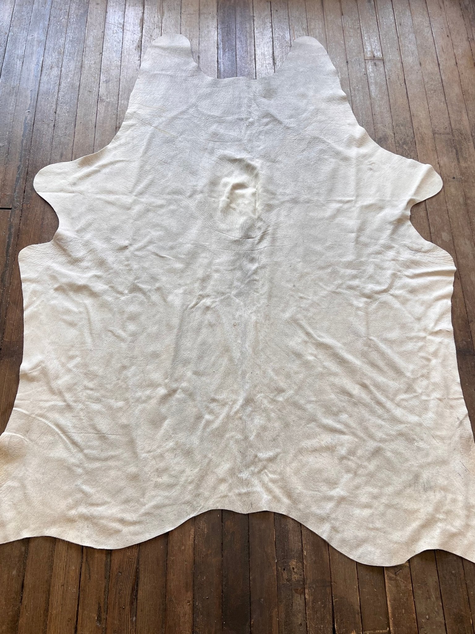 Cowhide Rug - 7' by 5' - Cowhide and Conchos