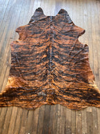 Cowhide Rug - 7' by 5' - Cowhide and Conchos