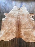 Cowhide Rug - 7' by 6' - Cowhide and Conchos