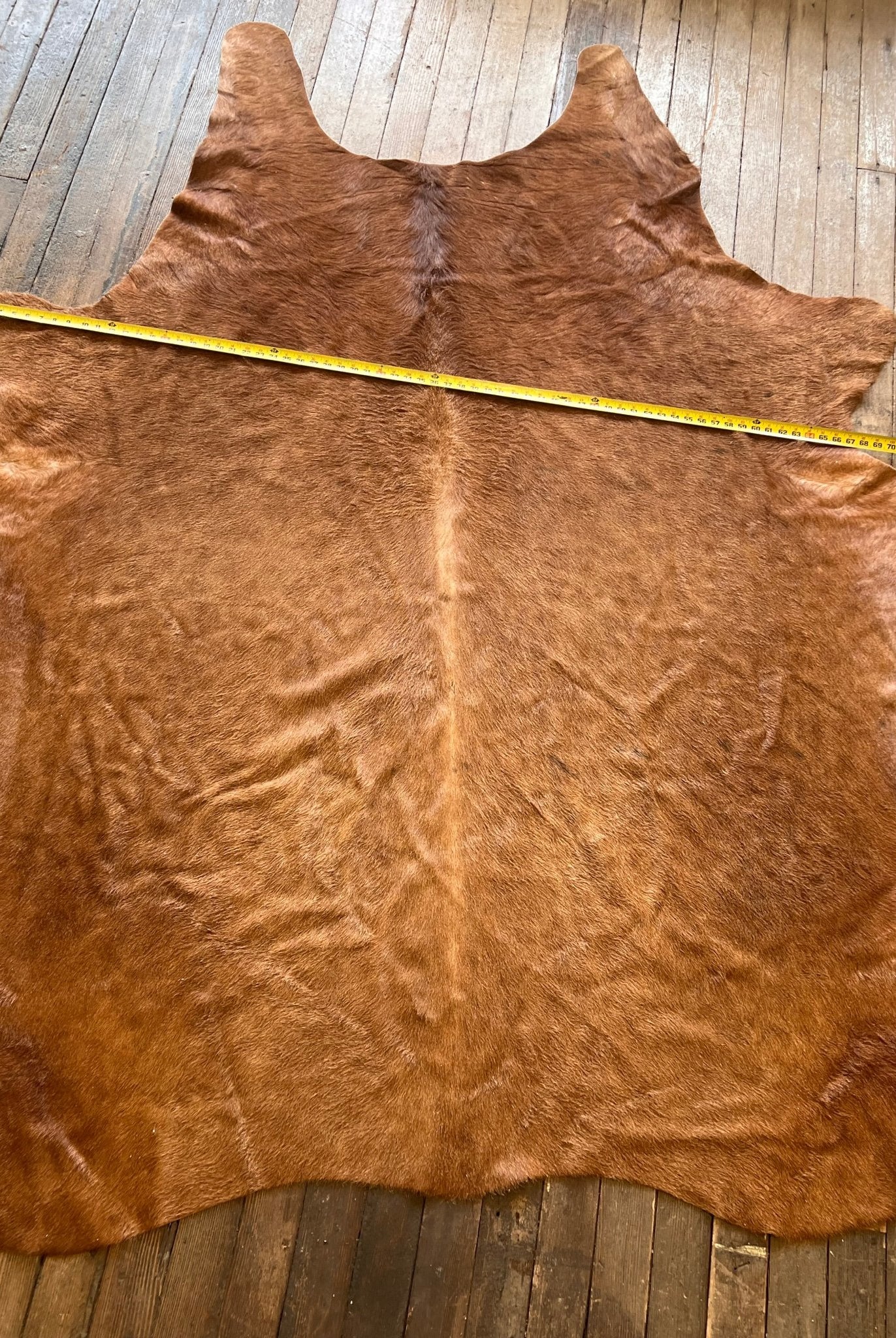 Cowhide Rug - 8' X 6' - Cowhide and Conchos