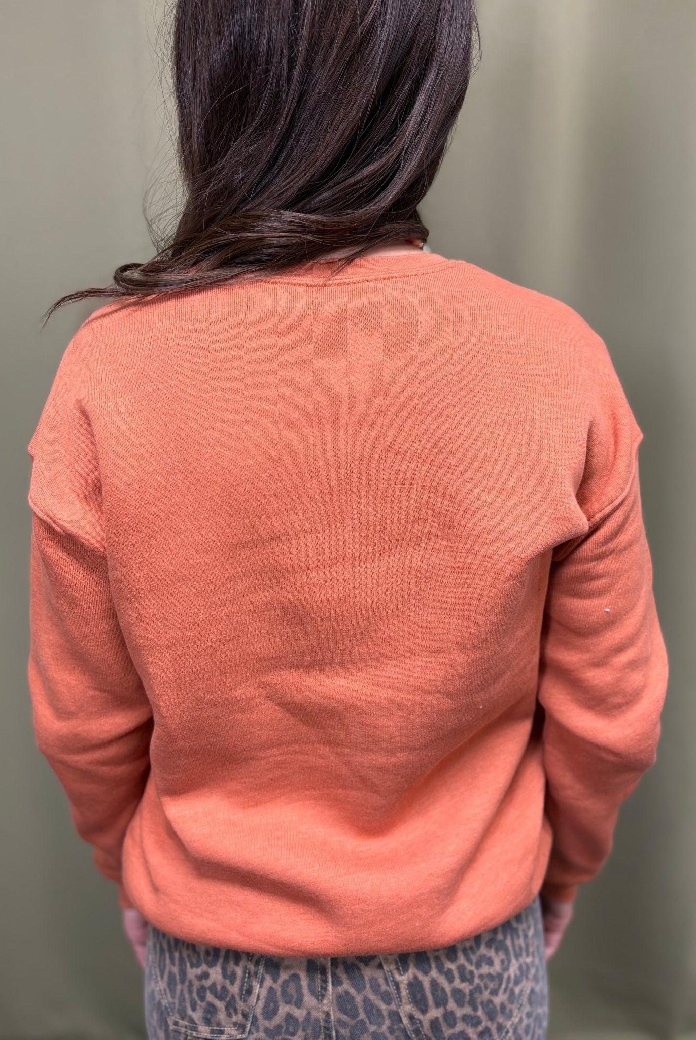 Daisy Row Graphic Sweatshirt - Cowhide and Conchos