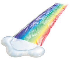 Dash 'N Splash Rainbow Inflatable Outdoor Water Slide - Cowhide and Conchos