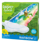 Dash 'N Splash Rainbow Inflatable Outdoor Water Slide - Cowhide and Conchos