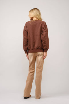 Bull Rider Embroidered Sweatshirt - large remaining