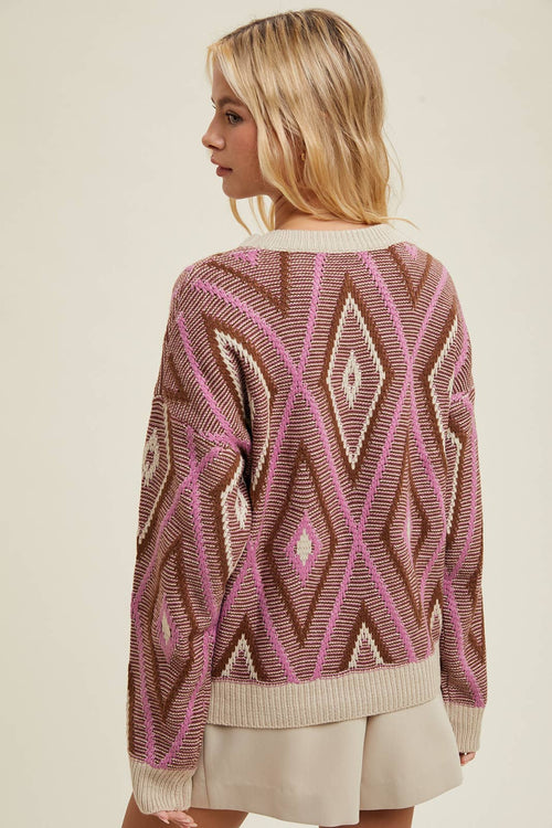 Diamond Dust Sweater - Cowhide and Conchos