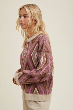 Diamond Dust Sweater - Cowhide and Conchos