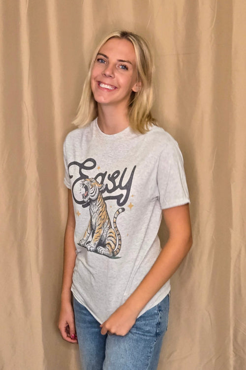Easy Tiger T-shirt - Cowhide and Conchos