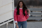 Lace Pattern Sweater - Cowhide and Conchos