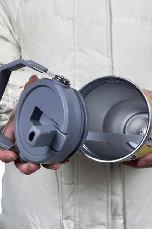 Let'r Buck Western Print 30oz Tumbler - Cowhide and Conchos