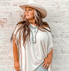 Long Faux Turquoise Nugget and Sterling Pearl Statement Necklace - 48 inch - Cowhide and Conchos