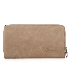 Montana West Aztec Wallet - Tan - Cowhide and Conchos