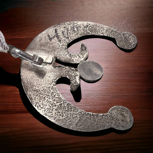 Naja with turquoise - Cowhide and Conchos