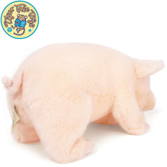Perla The Pig | 11 Inch Stuffed Animal Plush - Cowhide and Conchos