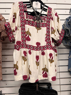 Prairie Marigold Blouse - Cowhide and Conchos