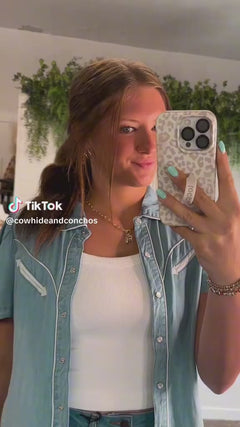 O2 Front Seam Wide Leg Denim Jeans - Light Wash