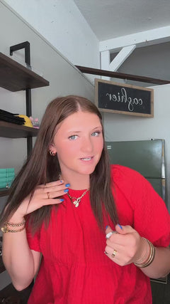 8mm Sterling Silver Pearls bracelet with pink conch beads - 6 inch bracelet