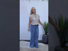 Ivory Boot Stitch Top - Small available