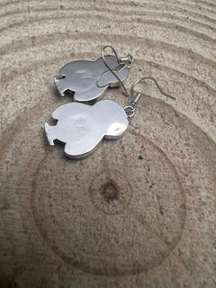 Reginda Kallest Zuni Multi - Stone/Shell Owl Inlay - Cowhide and Conchos