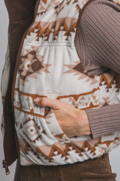 Reversible Corduroy Puffer Vest - 4 colors available - Cowhide and Conchos