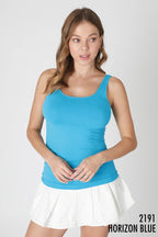 Reversible Seamless Tank Top - Cowhide and Conchos