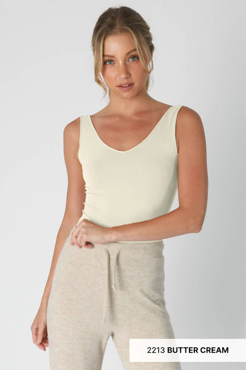 Reversible Seamless Tank Top - Cowhide and Conchos