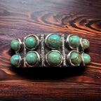 Rodeo Roundup Ring - Cowhide and Conchos