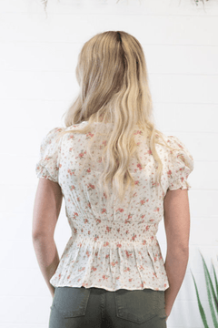 Salina Lace Trim Top - Cowhide and Conchos