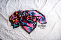 Sassy Senorita Wild Rag - Cowhide and Conchos