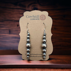 Sterling Pearl Earrings - Sooo POPULAR! - Cowhide and Conchos