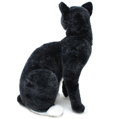 Tate The Tuxedo Cat | 14 Inch Stuffed Animal Plush - Cowhide and Conchos