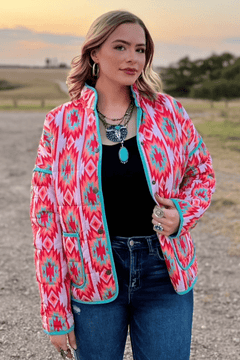 The Brynella Jacket - Cowhide and Conchos
