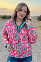 The Brynella Jacket - Cowhide and Conchos